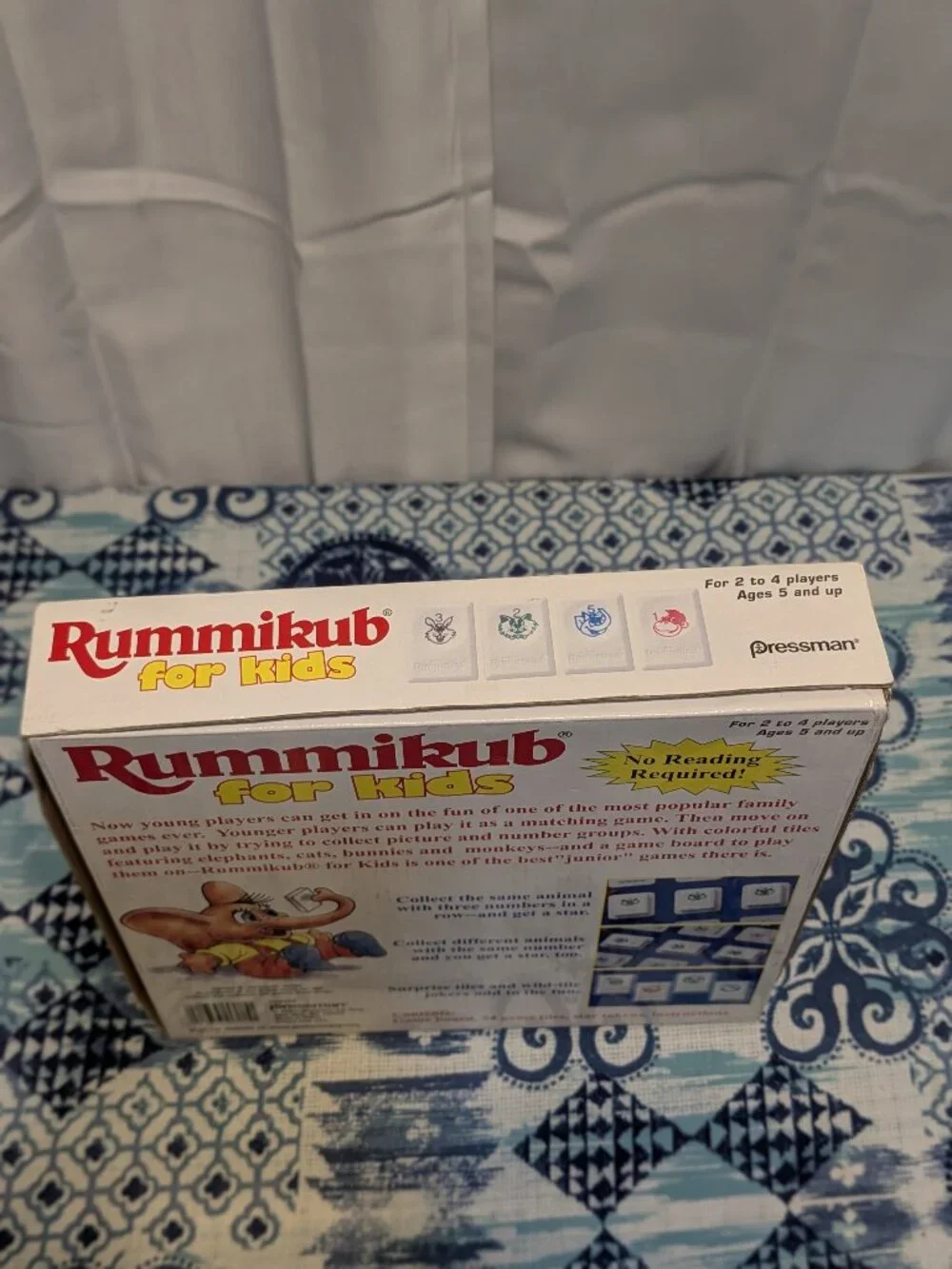 Rummikub for Kids Board Game Pressman 2005 COMPLETE Family Learning Game Version